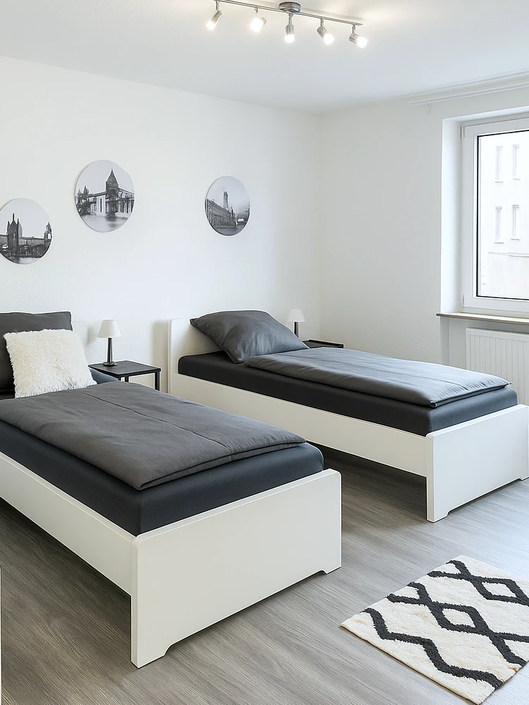 Monteurunterkunft Wuppertal: Schlafzimmer